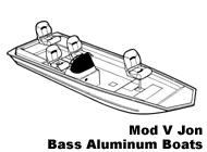 Mod V Bass/Jon Aluminium Boat