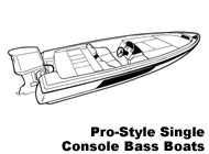 Single Console Bass Boat